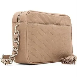 Tory burch fleming sale distressed leather camera bag